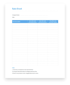Product Sheet