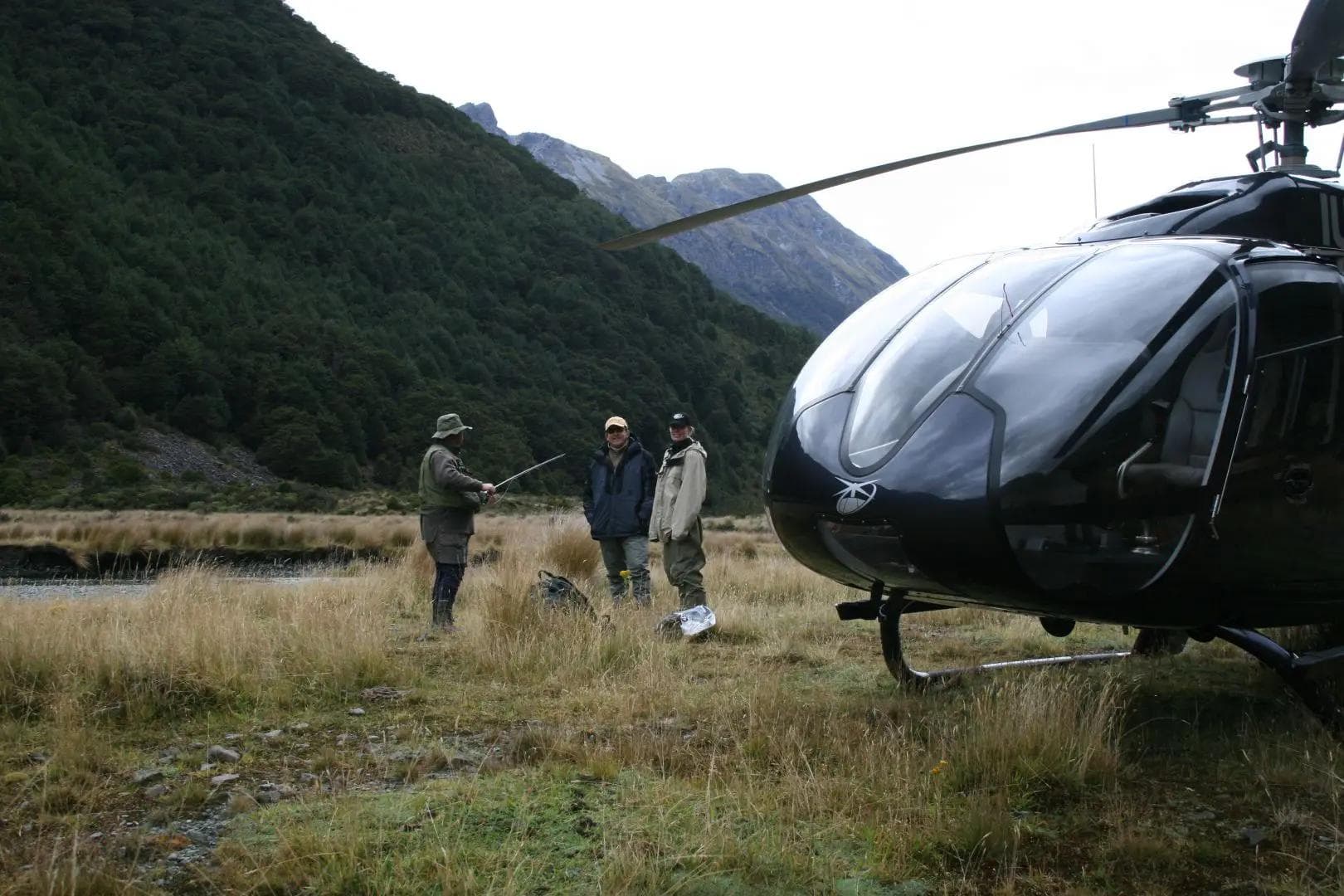 Heli Fishing